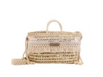 Bolso de palma con bandolera NICOLE                         